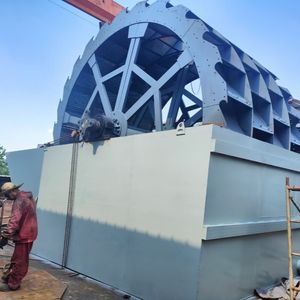 Low-Consumption Wheel Sand Washing Machine, High Cleaning Efficiency with Minimal Sand Loss, The Preferred Choice for Aggregate Cleaning