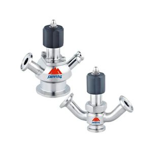 Stainless Steel Manual Aseptic Sample Valve with Hose Connection