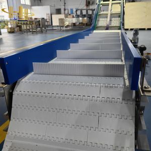 Plastic Slat 500 Series Modular Conveyor Belt for Bakery, Food and Packaging Lines