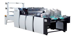 Automatic Film Patch Window Patching Machine with Creasing Line
