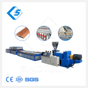 Plastic WPC Wall Cladding Board Corner Skirting Trim Profile Extrusion Production Line/Extrusion/Extruder Making Machine