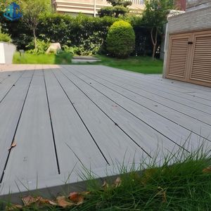 Fireproof Aluminium Decking Outdoor Waterproof Garden Floor Boards Tiles Balcony Flooring Swimming Pool WPC Composite Decking