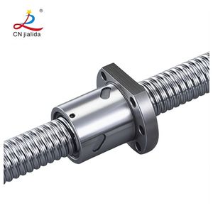Ballscrew Assembly Linear Motion Manufacturer C5 C7 Precision Rolled Ground Ball Screw (4mm-100mm) with Nut Tbi Size Miniature/Big Lead for CNC Router