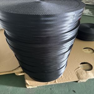 Protection Black Polyester Car Webbing City Bus Seat Belt