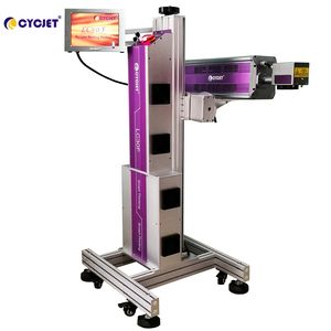 Cycjet CO2 Laser Marking Machine Print Barcode on Pipes
