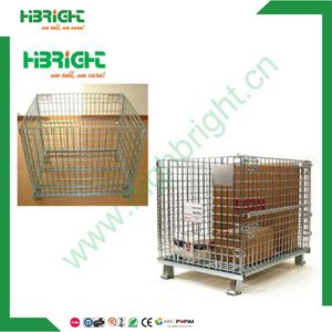 Stackable Wire Dump Bin Wire Mesh Container