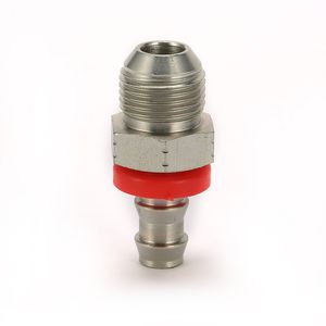 Pipe Fittings Jic Push on Thread Ftting Male 74 Cone (P16711-PO) for Hose