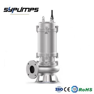 Waste Water Lift, Rainwater, Buildings, Stainless Steel Sewage Submersible Pump