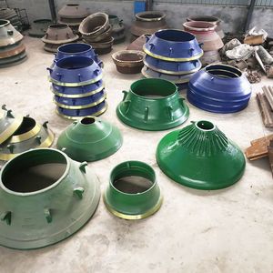 Professional Cone Crusher Liner Parts for Aggregate Production and Mining Sites