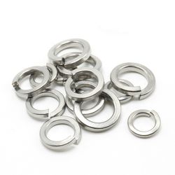 Stainless Steel 304 M2-M36 Single Coil Spring Lock Washer