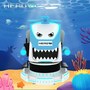 Herovr Dynamic Platform Shark Cutting-Edge Kids Fun Vr Shooting Game Machine for Indoor Outdoor Educational