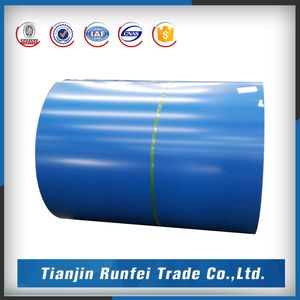 Shandong Cheap Ral 5012 Sky Blue PPGI Galvanized Steel Coil