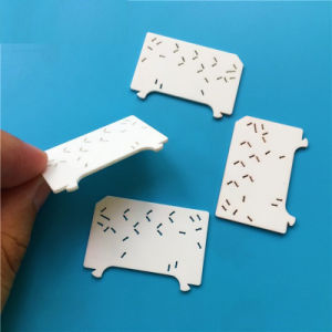 Laser Cutting Aluminum Oxide Al2O3 Alumina Ceramic PCB Board Sheet