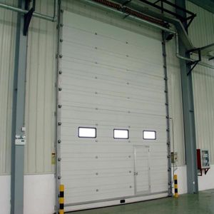 Multi-Layer Sectional Industrial Door for Superior Thermal Insulation in Cold Storage