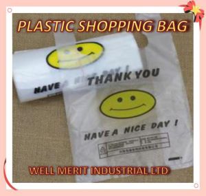 HDPE Plastic Shopping Garbage Vest Bags T-Shirt Bags