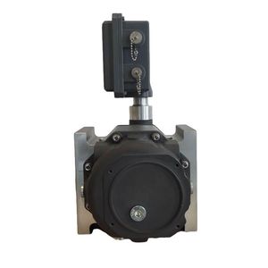 Low Pressure Loss Digital Pressure and Temperature Sensor Gas Roots Flowmeter