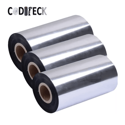 TTR 110*300m Wax Resin Ribbon Compatible with Barcode Printers Label Use