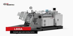 L 800A Auto Carton Erecting Machine Paper Food Box Forming Machine