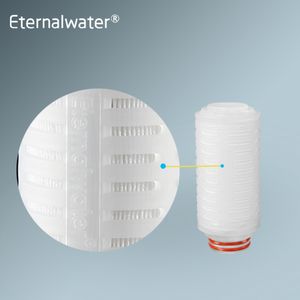 Pes Micropore Pleated Filter Cartridge 5" 10" 20" 30" 40"