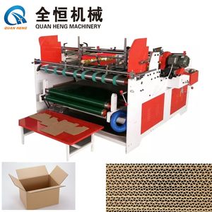 Pressure Model Folder Gluer Corrugated Carton Box Special Folding Gluing Machine