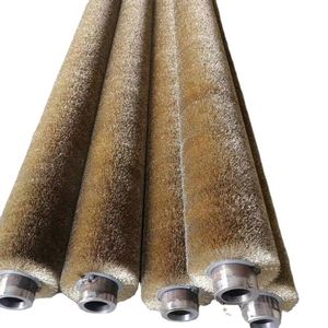 Spiral Brass Wire Polishing Cylinder Brushes