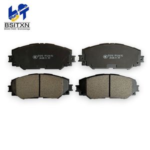 044650d200 04465yzzdr Kd2780 Semi-Metallic Ceramic Auto Brake Pads Front Car Parts Factory Large Stock for Toyota Corolla Lexus