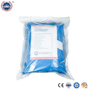 OEM Customized Disposable Medical Sterile Non Woven Dental/Obstetric Delivery/C-Section/Laparotomy/Eye Universal Surgical Drape Pack Set