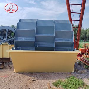 Washing and Impurity Removal Wheel Sand Washing Machine for Materials of Different Particle Sizes