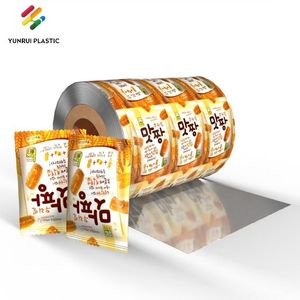 Customized Packaging Food Grade Polyester Film Plastic Food Packaging Laminating Aluminum Foil Roll Film