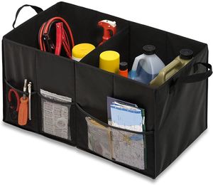 Car Boot Organiser Bags Auto Trunk Organiser Vehicle Storage Box Foldable Car Storage Bags Travel Storage Bag Outdoor Organization & Boot