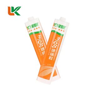 Manual Vitre Acetic Silicone Sealant, Easy to Applyand Strong Adhesion