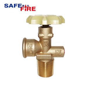Safety LPG Gas Cylinder Valve for Home Gas Appliance Control Valve Industrial Valve Brass Valve