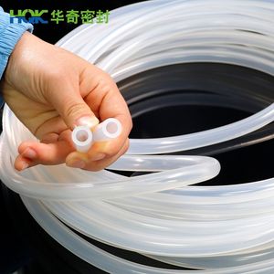 Food Grade Natural Color Silicone Rubber Tube for Drinking Water System