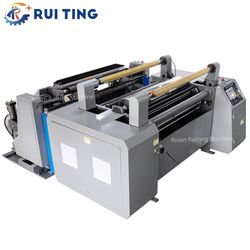 Pmfq-900 Centre Surface Reel Coil Plastic Film Slitting Rewinding Machine