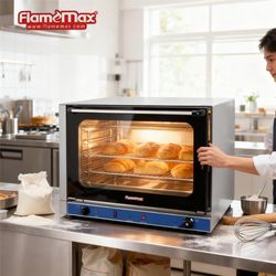 CE Certified 4 Trays Baking Machine Convection Oven for Bakery Equipment