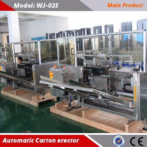 Stainless Steel Automatic Carton Box Erector Machine