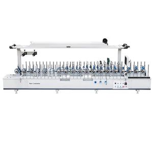 Cold Melt Solvent Glue PVC Veneer Profile Wrapping Machine UPVC Wall Panel Frame Profile Wrapping Machine