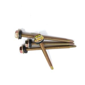 Hot Sale Product Hex Head Self Drilling Screw with Rubber Washer