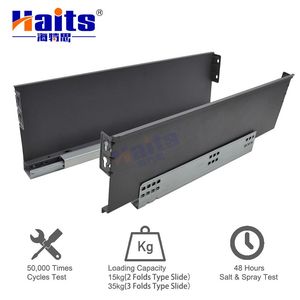 Furniture Drawer Set Cold Rolled Steel Cabinet Single Panel Drawer Slide