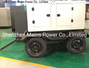 28kVA Cummins Brand Diesel Generator Mc28d5 Soundproof Mobile Generator 28kVA Trailer