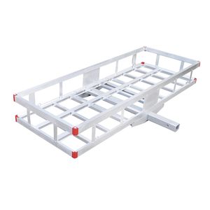 Folding Hitch Mount Rear Luggage Basket Cargo Rack Carrier