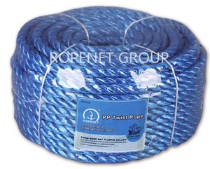 Blue PP Twisted Rope for Marine Use