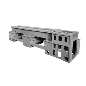 Industrial Heavy-Duty Grey Black Lathe Bed Casting for Machining