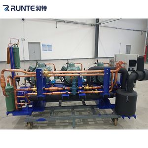 Professional Designed Cold Storage Room Multiple Compressors Parallel Rack Condensing Unit