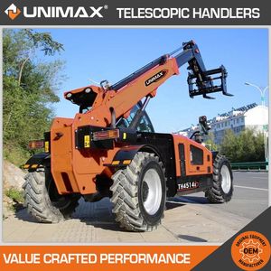Advanced 3t 4t 5t 6t Skyjack Manitou Jcb Jlg Merlo 17m 18m 20m 24m Telescopic Forklift Telescopic Loader Telescoping Boom Forklift All-Terrain Telehandler
