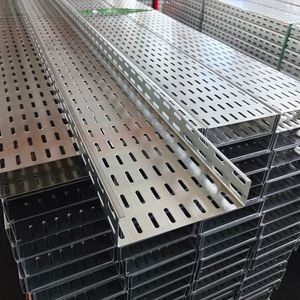 Perforated Ventilated Galvanized Steel Cable Tray for Cable Wiring Installation