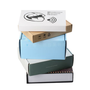 Custom Logo Color Corrugated Display Cardboard Gift Cosmetic Packaging Shipping Mailer Storage Thicker Paper Gift Packing Postal Box