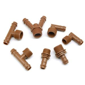 Drip Irrigation System1/2"NPT Male Adapter Barbed Fitting Drip Tubing