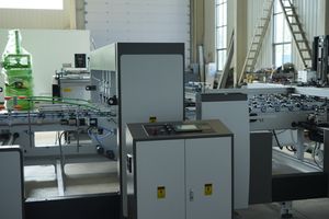 Czxy 2400 Automatic Double Pieces Carton Folder Gluer Machine/ Two Pieces Carton Folding Gluing Machine