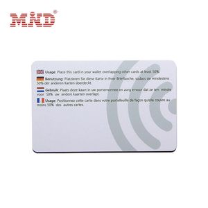 RFID Blocking Card Anti Scanner 13.56MHz Credit Card Protector RFID Blocker